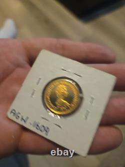 22k Gold Coin Gold Bahamas Independence 1976