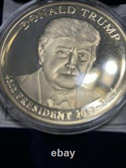 24K Gold-dipped Commemorative Medals From The American Mint With Collection Box