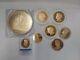 24k Gold-layered Commemorative Coins Lot Of 8 (american Mint)
