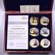 250th Anniversary Hms Victory 6-coin Commemorative Gold Proof Set Withcoa