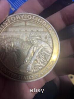 2 Coins -American Mint U. S Gold Bullion Depository COMMEMORATIVE COIN Kentucky
