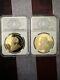 2 South Africa 10z Krugerrand Gold Plated Commemorative Coins