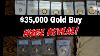 35 000 Plus Gold Buy Reveal At The Coin Shop Huge
