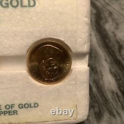 3 PCs 1980 1/2 oz Gold Marian Anderson American Arts Commemorative Medallion