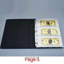 46 Presidents of The United States Gold Banknotes and Coins Commemorative Album