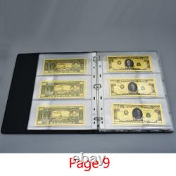 46 Presidents of The United States Gold Banknotes and Coins Commemorative Album