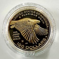 AMERICAN LIBERTY 225TH ANNIV $100 GOLD PROOF HIGH RELIEF COIN 1 oz 99.99 Gold