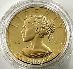 AMERICAN LIBERTY 225TH ANNIV $100 GOLD PROOF HIGH RELIEF COIN 1 oz 99.99 Gold