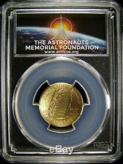 APOLLO 11 50th ANNIVERSARY 2019 $5 GOLD COIN PCGS MS70 AMF FDOI