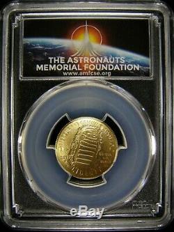 APOLLO 11 50th ANNIVERSARY 2019 $5 GOLD COIN PCGS MS70 AMF FDOI