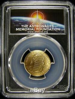 APOLLO 11 50th ANNIVERSARY 2019 $5 GOLD COIN PCGS MS70 AMF FDOI