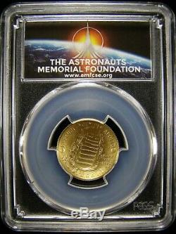 APOLLO 11 50th ANNIVERSARY 2019 $5 GOLD COIN PCGS MS70 AMF FDOI