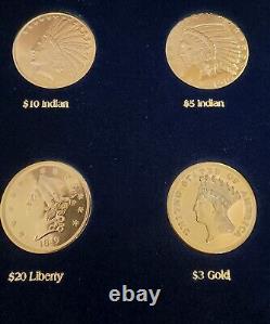 A tribute To America's Most Beautiful Gold Coins