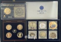 American Mint PRESIDENTIAL Commemorative Gold Coin Set 11 NEW US MINT COINS