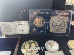 American Mint PRESIDENTIAL Commemorative Gold Coin Set 11 NEW US MINT COINS