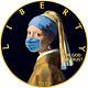 American Silver Eagle 19 Covi Coron Virus Girl Pearl Vermeer $1 Liberty 2020 F