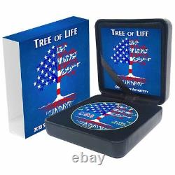 American Silver Eagle TREE OF LIFE FLAG 2019 Walking Liberty Dollar $1 Coin 1 oz