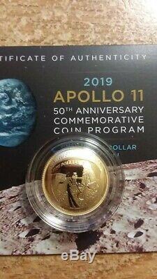 Apollo 11 50th Anniversary 2019 Proof $5 Gold Coin