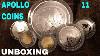 Apollo 11 Gold Silver Clad Coin Unboxing Extravaganza Includes 5 Oz