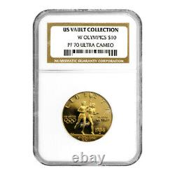 Assorted $10 U. S Commemorative NGC PF70 UCAM Gold Coin
