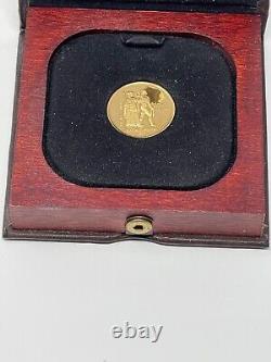 Beautiful, Amazing Montreal 1976 Olympics, 22Kt. Gold Proof Coin, Mint (#175)