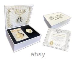 Bicycle Playing Cards 140th Anniv Mystery Gold Silver, Bronze Commemorative Coin