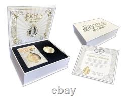 Bicycle Playing Cards 140th Anniv Mystery Gold Silver, Bronze Commemorative Coin