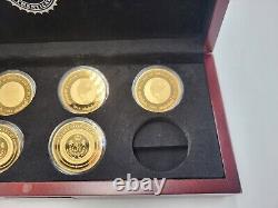 Bradford Authenticated Historic Women Collection 7 Coins 24kt Gold Plated