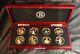 Bradford Exchange Queen Elizabeth 2 Crowning Moments 8 Proof Coins 24k Plated