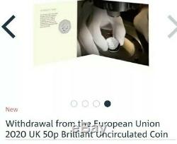 Brexit 2020 UK coin bundle- Gold sovereign+ Silver proof+ Strike your own BU+ BU