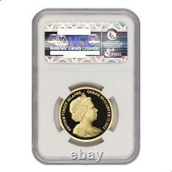 British Virgin Islands 2002 $250 Gold September 11 Commemorative NGC PF69UCAM