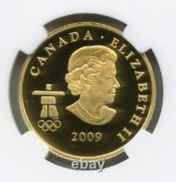 CANADA 2009 OLYMPICS $75 DOLLARS GOLD COIN NGC PF69 ULTRA CAMEO- OLYMPICS-Moose