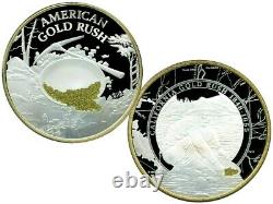 California Gold Rush Jumbo Commemorative Coin Proof Lucky Money Value $199.99