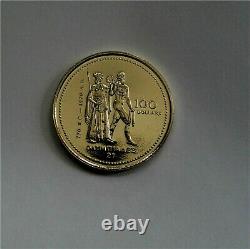 Canada $100 Dollars Gold Coin, Montreal Olympics 1976