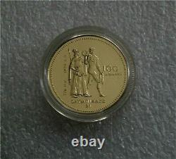 Canada $100 Dollars Gold Coin, Montreal Olympics 1976