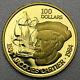 Canada $100 Gold Coin 22kt 1984 Jacques Cartier