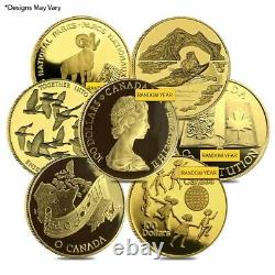 Canada 1/2 oz Proof Gold $100 Commemorative Coin (Random Year)