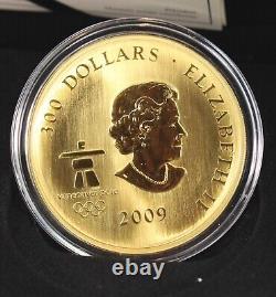 Canada, 2009 $300 Gold Olympic Games Friendship Commemorative