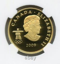Canada 2009 Olympics $75 Dollars Gold Coin Ngc Pf69 Ultra Cameo- Olympic Spirit