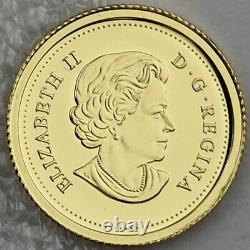 Canada 2014 Beaver Canadas Classic Coin Design 50-Cents Pure Gold