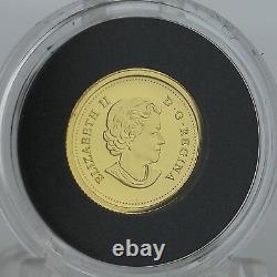 Canada 2014 Beaver Canadas Classic Coin Design 50-Cents Pure Gold