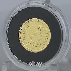 Canada 2014 Beaver Canadas Classic Coin Design 50-Cents Pure Gold