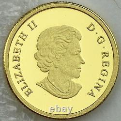 Canada 2014 The Grizzly Bear 1/10 oz Pure Gold Coin #1 O Canada $5 Gold Series