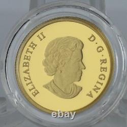 Canada 2014 The Grizzly Bear 1/10 oz Pure Gold Coin #1 O Canada $5 Gold Series