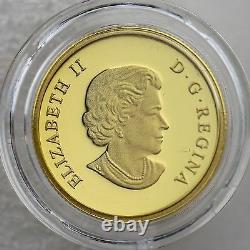 Canada 2014 The Grizzly Bear 1/10 oz Pure Gold Coin #1 O Canada $5 Gold Series