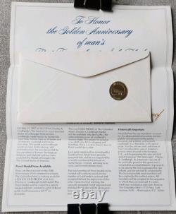 Charles A. Lindbergh 10k Gold Coin with First Day of Issue Envelope