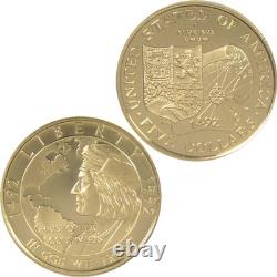 Christopher Columbus Quincentenary Commemorative 1992 W Proof Gold $5