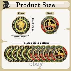 Commemorative 40 Pcs Gold Coins Durable Keepsakes for Religious Celebrations