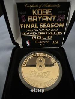 Commemorative Kobe Bryant Gold coin