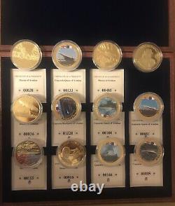 Concorde The Queen of Aviation Commemorative Coins Gold Plated